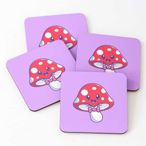 Item preview, Cute Mushroom with Bowtie Cartoon Vector Icon designed and sold by hjian8219.
