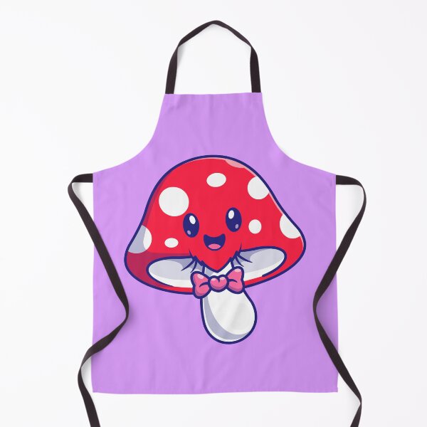 Item preview, Cute Mushroom with Bowtie Cartoon Vector Icon designed and sold by hjian8219.