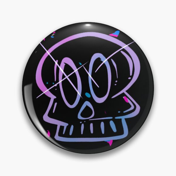 Item preview, Neon Graffiti Skull - Street Art  designed and sold by RoninUnknown.