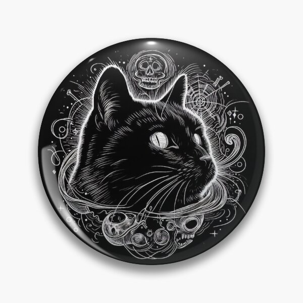 Item preview, Spooky Cat designed and sold by TheAdversaryAI.