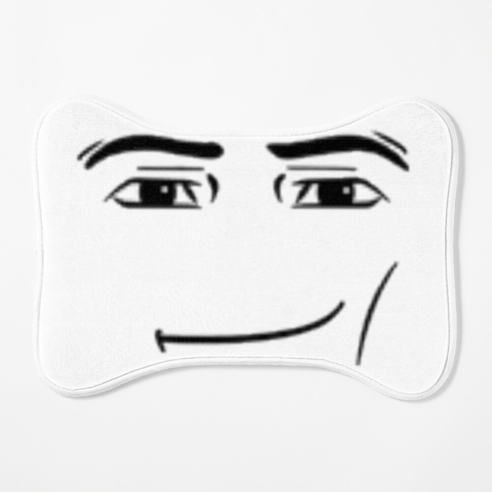 roblox man face Minecraft Skin