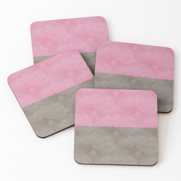 Item preview, Bubblegum Pink and Gray Horizontal Pattern designed and sold by Artistestella.