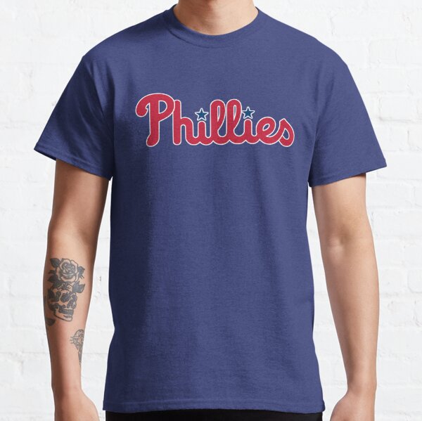 Men's Majestic JT Realmuto Light Blue Philadelphia Phillies Official Name &  Number T-Shirt