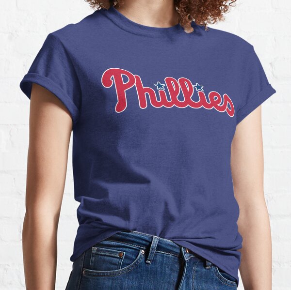 Vintage Philadelphia Phillies Legends Ladies V Tee 