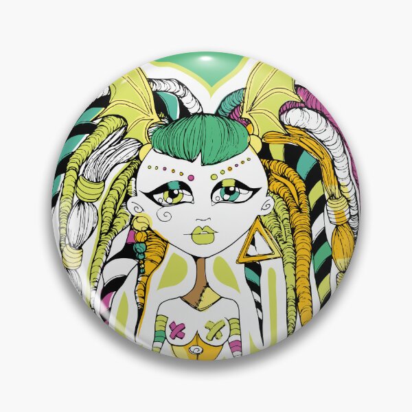 Item preview, Rainbow Goth Bat Girl Pinup Girl designed and sold by KarlaMagana.