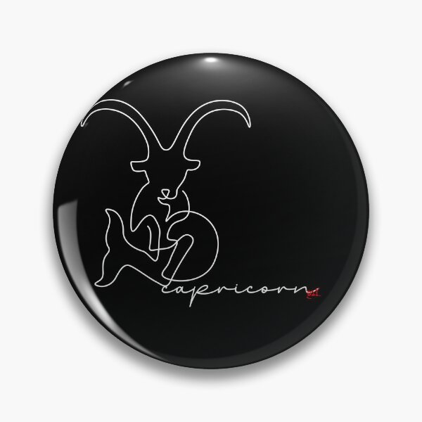 Item preview, Capricorn Zodiac (dark) / RoYuMi designed and sold by royumi.