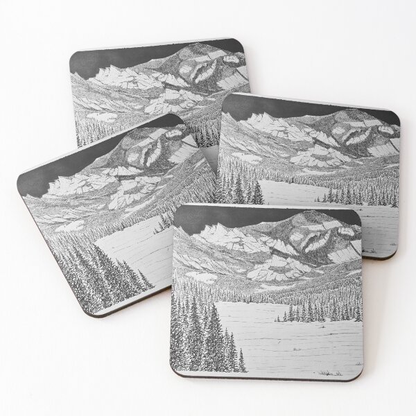 Item preview, Winter Mountains designed and sold by SketchyBeards.