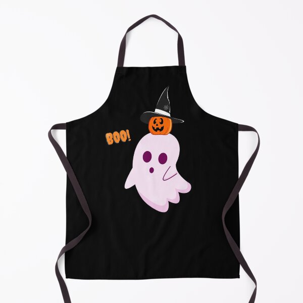 Item preview, Escena de calabaza fantasma ¡Halloween Boo! Camiseta Cast_Estilo blanco y negro designed and sold by DeJuin.