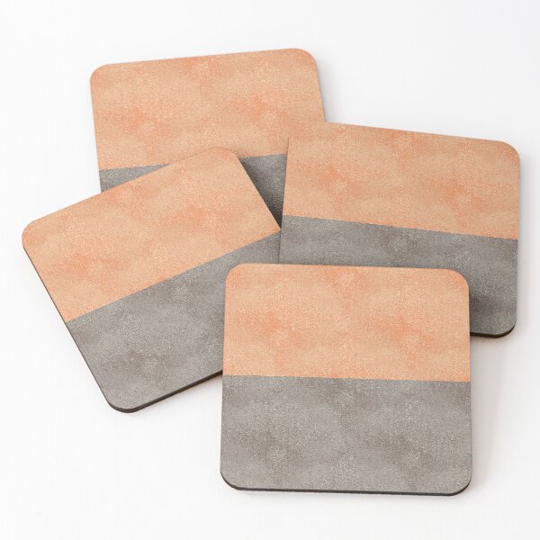 Item preview, Orange and Gray Horizontal Pattern designed and sold by Artistestella.