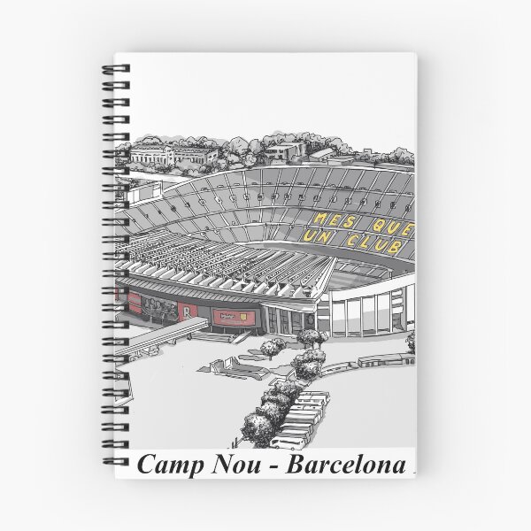 Item preview, Drawing/Sketching Camp Nou Stadium Barcelona FC designed and sold by GaalArt.