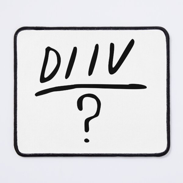 Item preview, Diiv Band  -  Logo Black designed and sold by VictorLand.