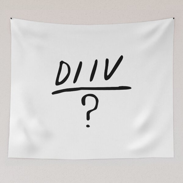 Item preview, Diiv Band  -  Logo Black designed and sold by VictorLand.