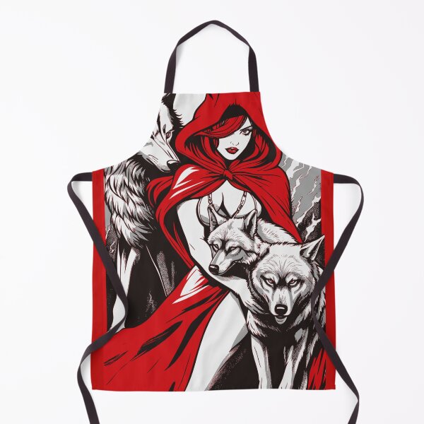 Item preview, Little red riding hood with three wolves designed and sold by Mahilis.