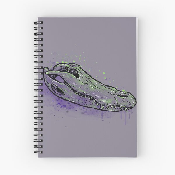 Item preview, Crocodilian Acid Skull designed and sold by CharCamp.