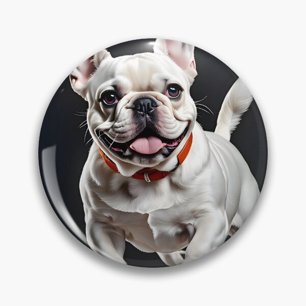 Item preview, "Incredibly White French Bulldog"  designed and sold by Best-Art-32.