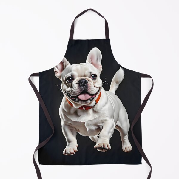 Item preview, "Incredibly White French Bulldog" designed and sold by Best-Art-32.