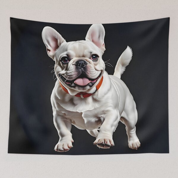 Item preview, "Incredibly White French Bulldog"  designed and sold by Best-Art-32.