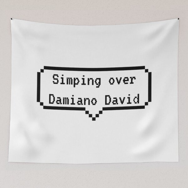 Item preview, Simping over Damiano David designed and sold by UnderStore.