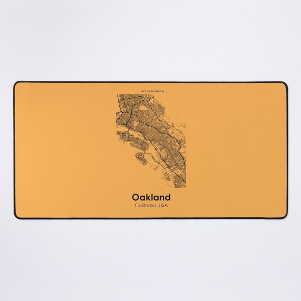 Item preview, Oakland, California, USA, City Road Map designed and sold by 2BROSMAPS1.