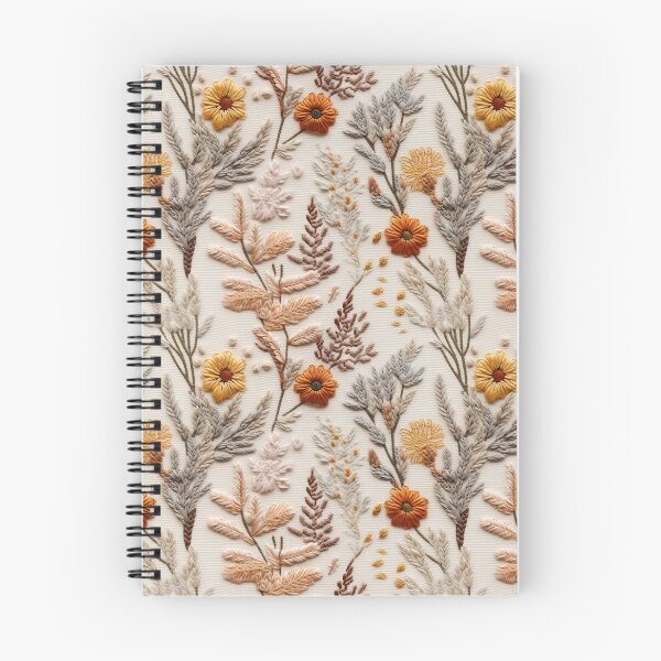 Aperçu de l'œuvre Fausse broderie, Boho, Cottage core Wildflower créée et vendue par DINOMONS.