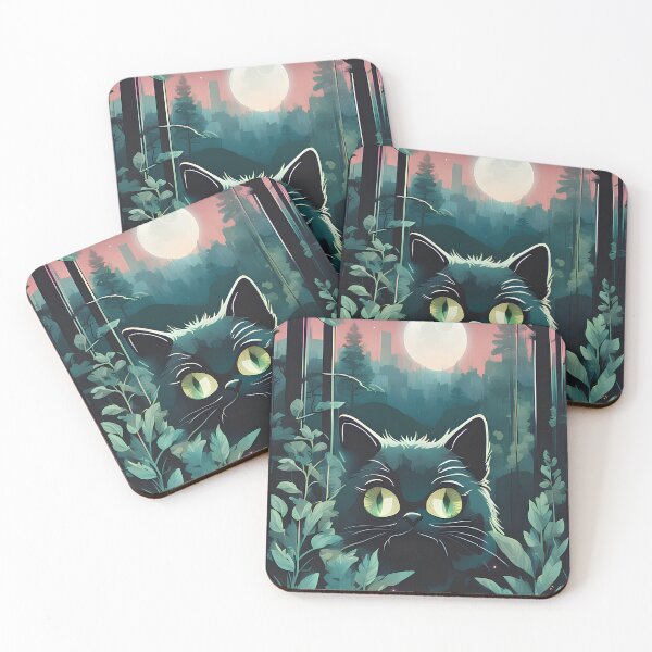 Item preview, Midnight Magic with My Feline Friend designed and sold by morganinfininty.