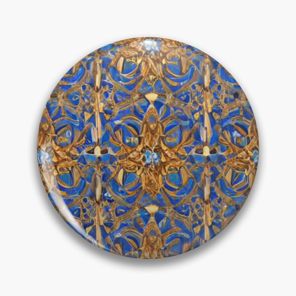 Item preview, Blue and gold tile mix designed and sold by 3DogKnight.
