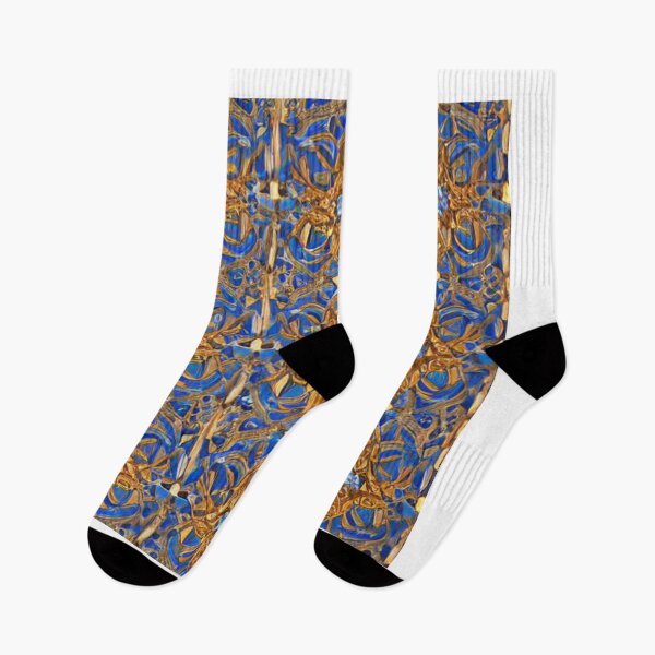 Item preview, Blue and gold tile mix designed and sold by 3DogKnight.