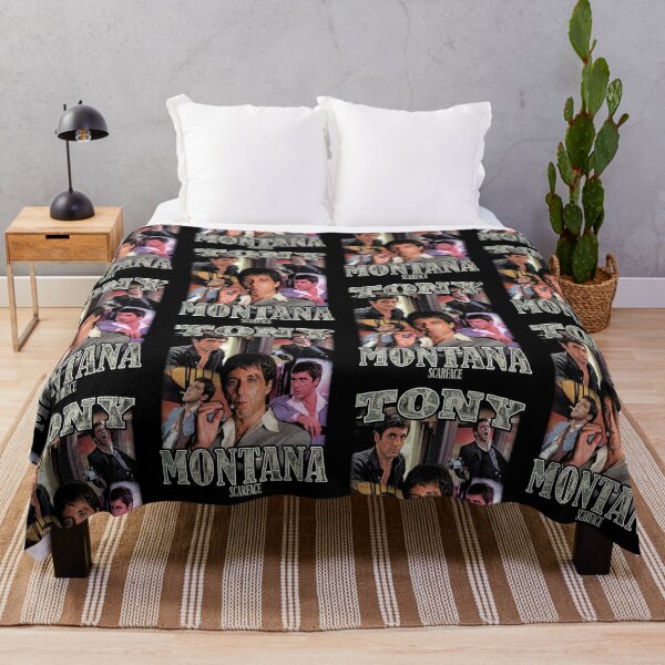 Scarface blanket queen online size