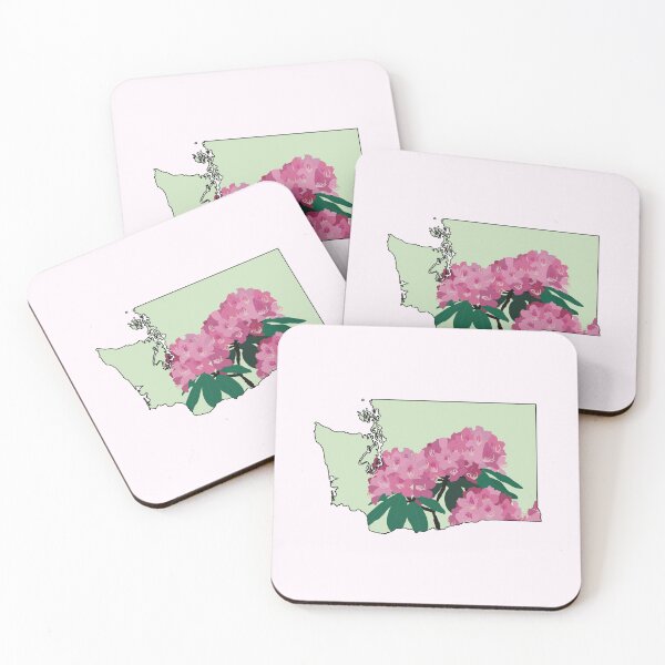 Item preview, Washington State Flower: Coast Rhododendron designed and sold by studiobylomax.