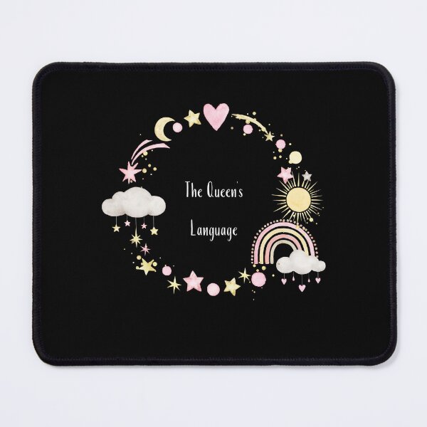 Item preview, The queen's language | cute girly | designed and sold by Krsna Priya.