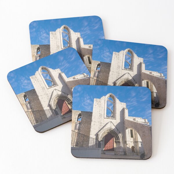 Item preview, Silent Witness - Carmo Convent Roofless Ruins in Lisbon Portugal designed and sold by Georgia Mizuleva.