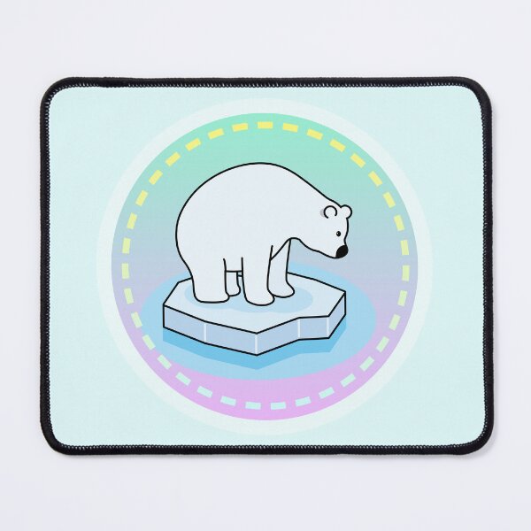 Item preview, a bear pattern, Mint background designed and sold by zzzozzo.
