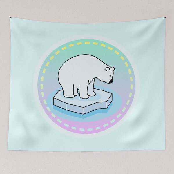 Item preview, a bear pattern, Mint background designed and sold by zzzozzo.