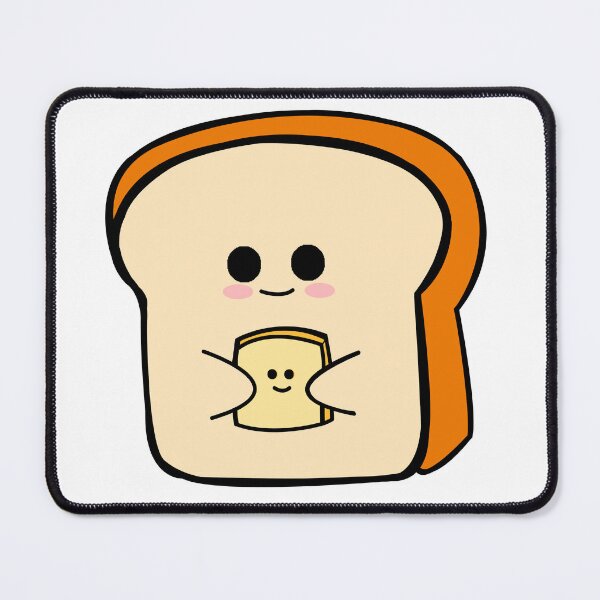 Item preview, Cute toast with butter designed and sold by BerryPecanArts.