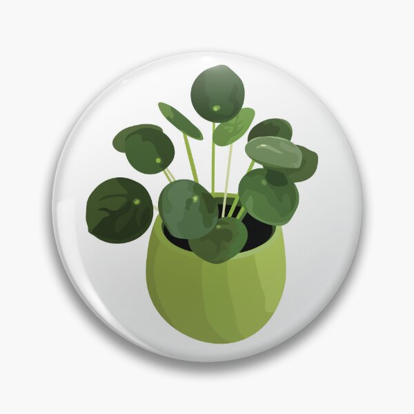 Item preview, Cute Pilea Plant in Green Pot designed and sold by elmma design.