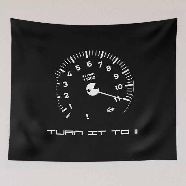 Item preview, Turn it to 11 White designed and sold by tfmotorworks.