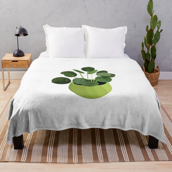 Item preview, Cute Pilea Plant in Green Pot designed and sold by elmma design.