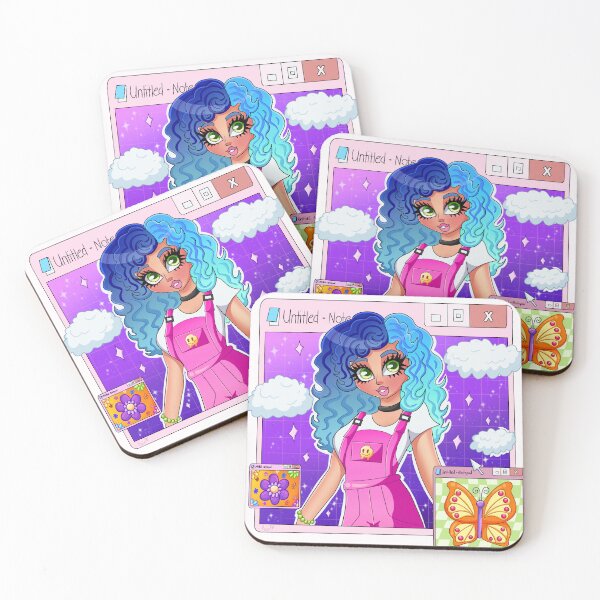 Item preview, Vaporwave Aesthetic Girl! designed and sold by Kasskomics.