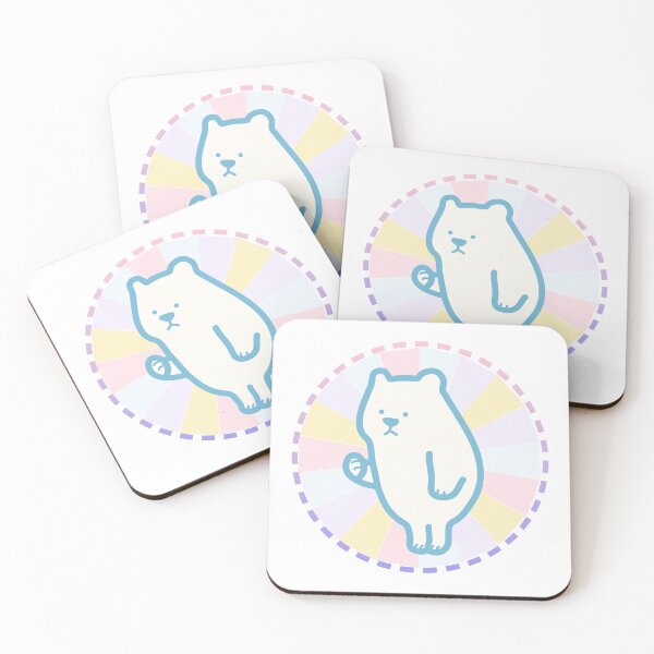 Item preview, a bear pattern, Mint background designed and sold by zzzozzo.