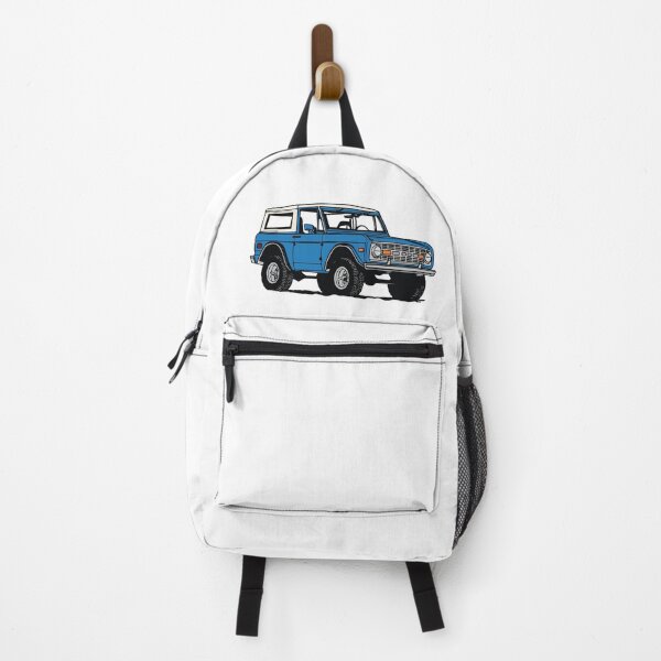Item preview, Vintage Blue Ford Bronco Line Drawing designed and sold by elmma design.