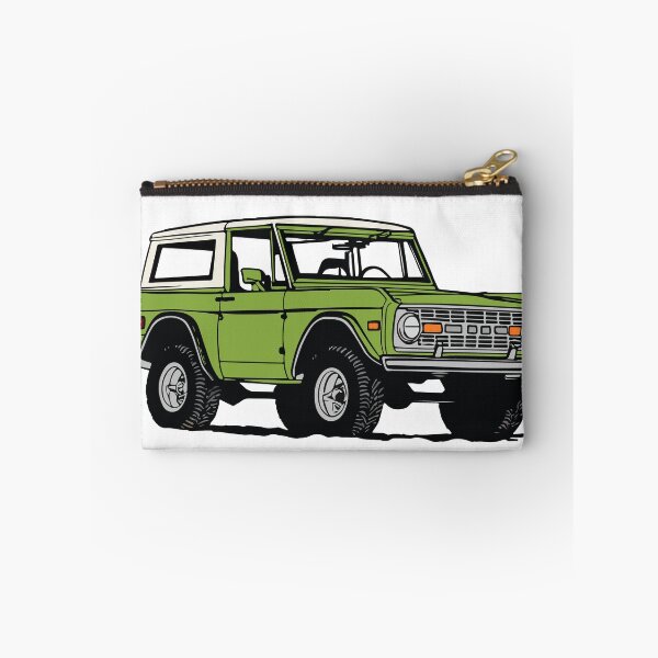 Item preview, Vintage Green Ford Bronco Line Drawing designed and sold by elmma design.