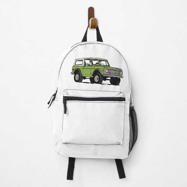 Item preview, Dibujo lineal de un Ford Bronco verde antiguo designed and sold by elmma design.