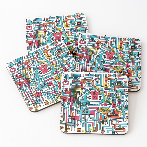 Item preview, Circuit Board Pop Art designed and sold by SquishyKitkat.