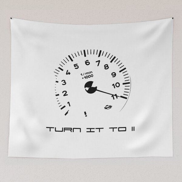 Item preview, Turn it to 11 Black designed and sold by tfmotorworks.