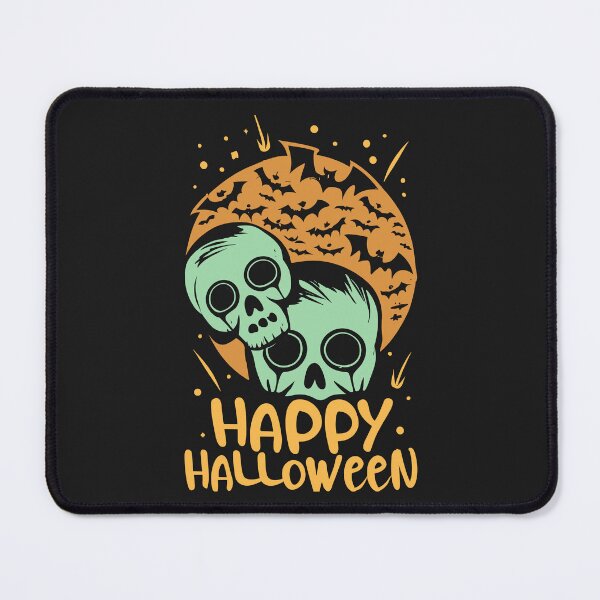 Item preview, "Happy Halloween" Skulls and Bats Design - Halloween designed and sold by CoffeeJoeMugs.