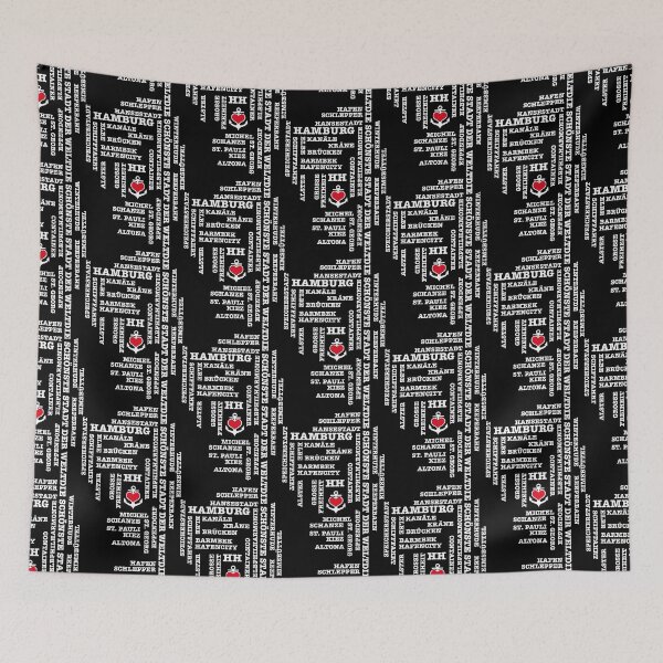 Item preview, Hamburg terms neighborhoods heart on anchor designed and sold by Margarita-Art.