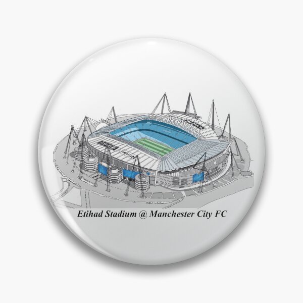 Item preview, Drawing/Sketching Etihad Stadium Manchester City FC designed and sold by GaalArt.