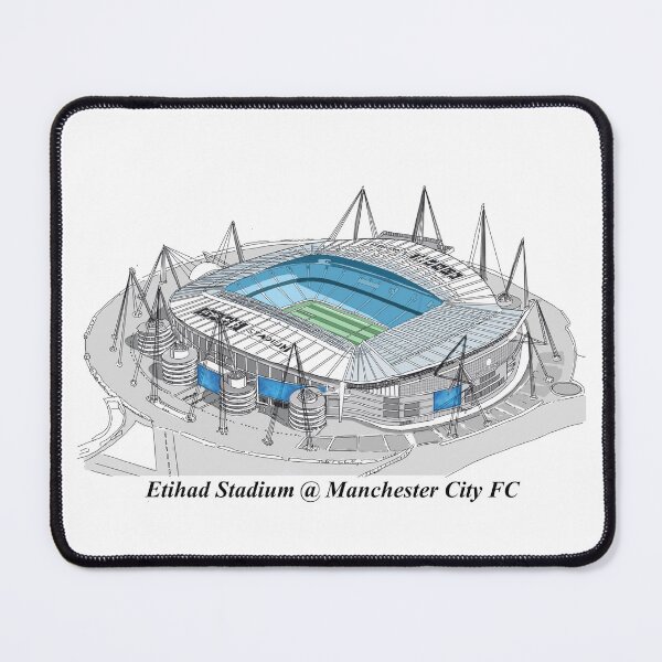 Item preview, Drawing/Sketching Etihad Stadium Manchester City FC designed and sold by GaalArt.