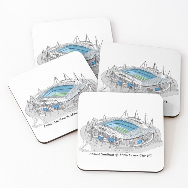 Item preview, Drawing/Sketching Etihad Stadium Manchester City FC designed and sold by GaalArt.