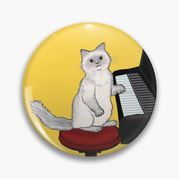Item preview, Pianist cat designed and sold by eviolni.